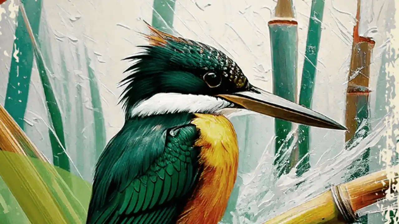 Pájaro Martin Pescador