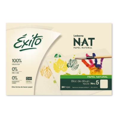 Bloc de dibujo N°5 Exito Nat