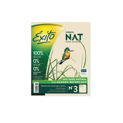 Repuesto N°3 Éxito Nat 48 hojas